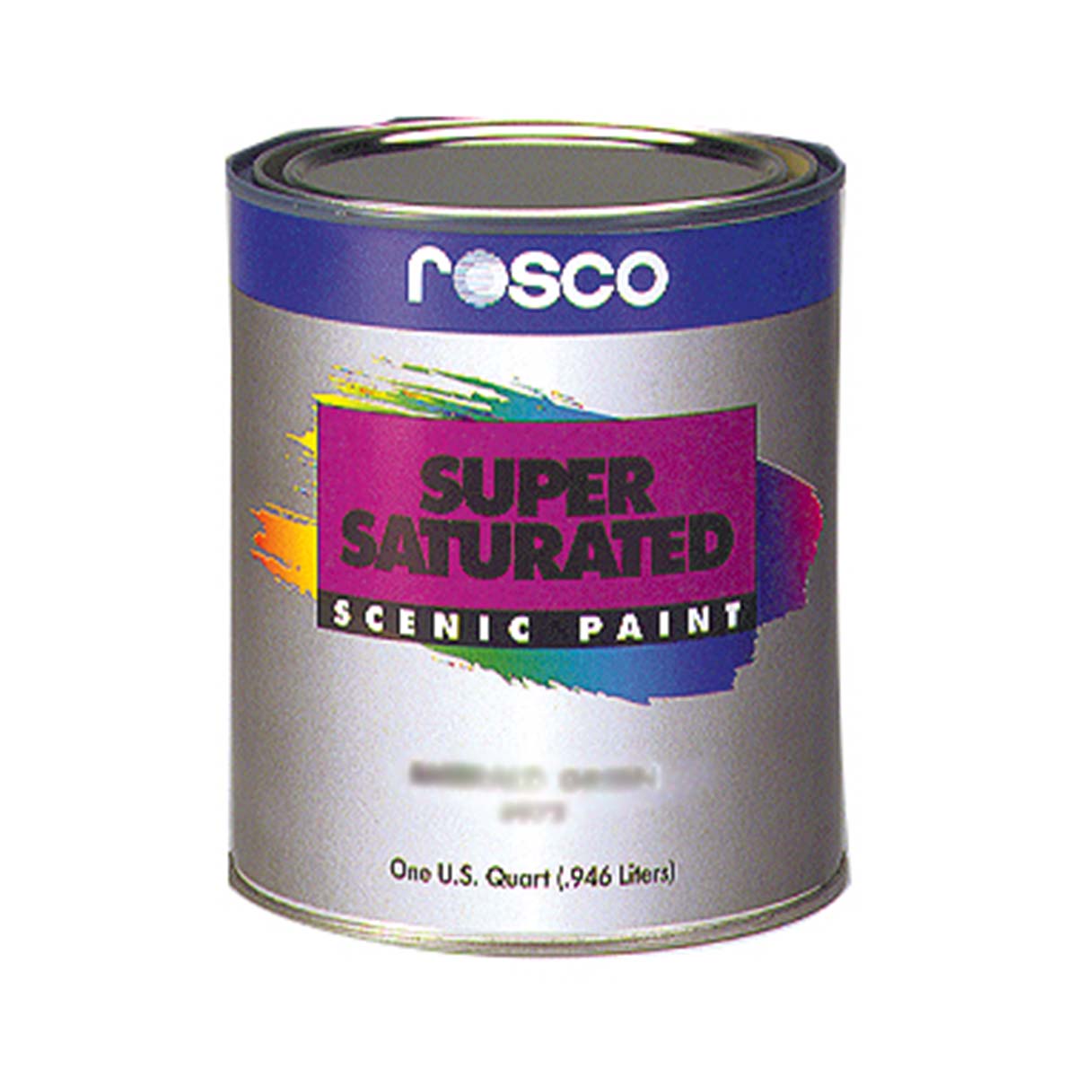 Rosco Supersaturated Paint - 6003 - Velour Black Quart (Rosco